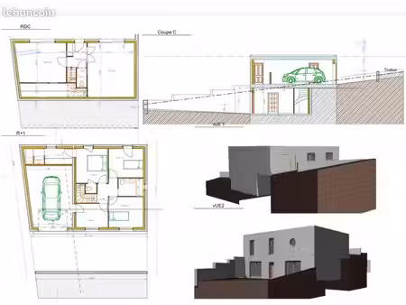 petit terrain de 274 m2 constructible