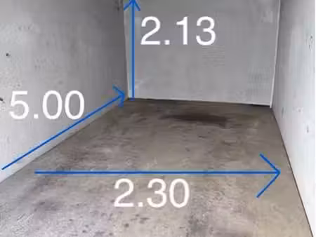 garage fermé 12 m² à wolfisheim – secteur charles spindler – 17 500