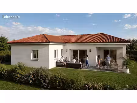 projet de construction d'une maison 99 m² avec terrain à agnin (38)