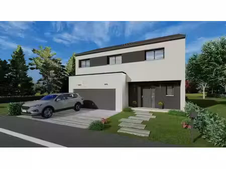 terrain avec maison neuf à vendre