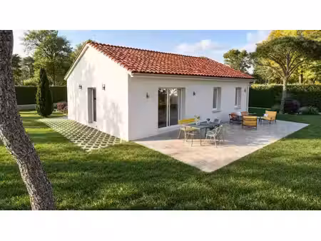 terrain avec maison neuf à vendre
