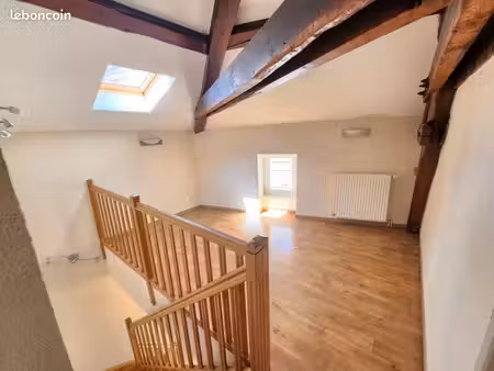 magnifique duplex t3bis avec garage en plein cœur de saint-chamond