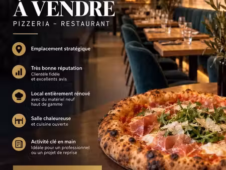 fonds de commerce à vendre pizzeria / restaurant secteur metz