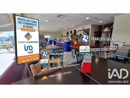 vente sandwicherie 120 m²