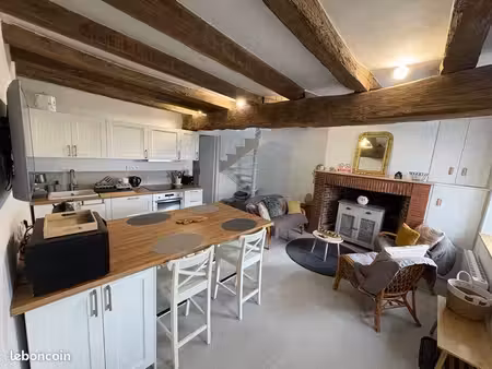 maison type 3 meublée st martin le beau