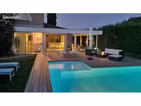 villa 5p avec piscine à bruguières