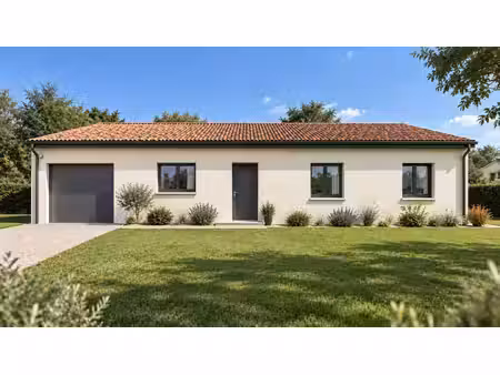 terrain avec maison neuf à vendre