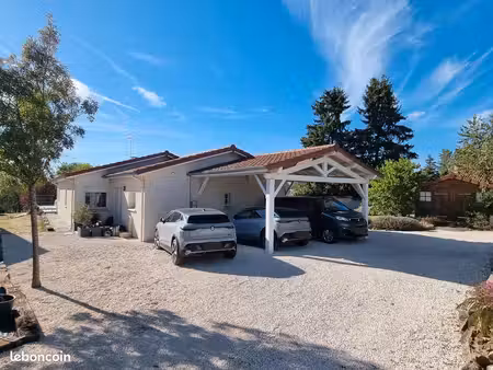 maison individuelle de plain-pied – 150 m² au total dont 110 m² habitables – terrain 5 700