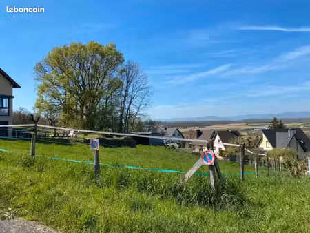 de particulier à particulier terrain à bâtir à altkirch – 750 m² – vue dégagée sur les vos
