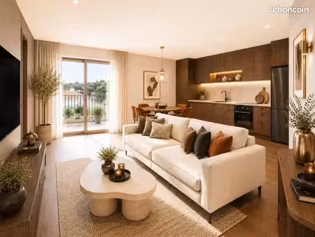 appartement 3 pièces 64 m²