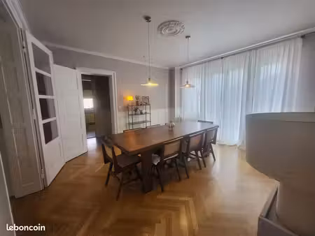 à vendre – grand appartement t3 de 128 74 m² avec 2 garages  cave et 2 balcons