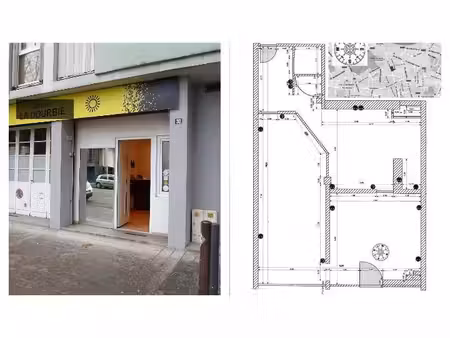 part. loue local activites + bureaux 55m2 - idéal artisan