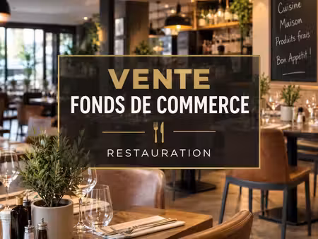 fonds de commerce restaurant – 110 m² – colomiers val d’aran
