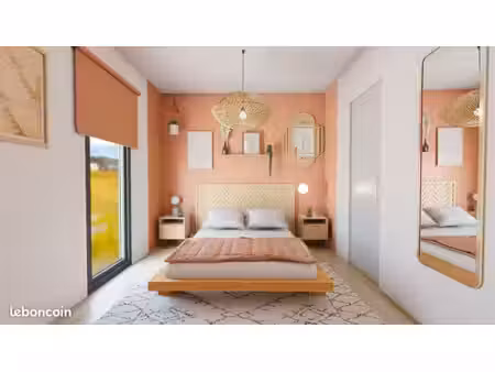 villa 90m2 + terrain 220m2