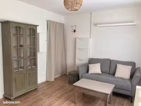 studio 25m2 rénové+parking près lac piscine centre
