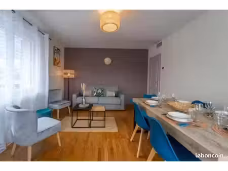 appartement meublé 3 pièces avec balcon – sévrier  proche plage