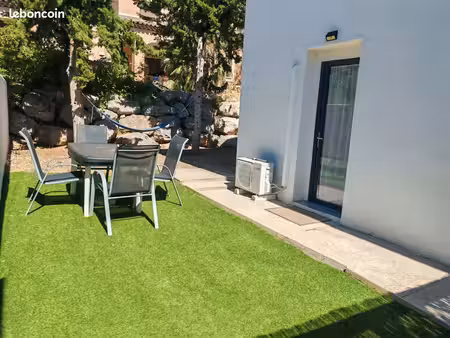 ​appartement t2 meublé en rez-de-jardin – pomérols