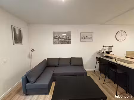 ◊ à louer - appartement f1 meublé de 26 m² à rouen (76000) - quartier saint-hilaire
