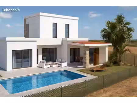 villa 130m2 + terrain 3f 367m2