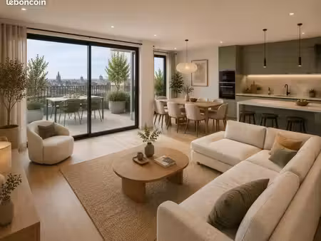 appartement 4 pièces 103 m²