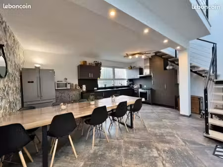 charmant duplex meuble de type 2 avec sa terrasse et sa cave