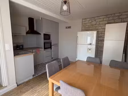 a louer maison 2 pièces meublée 54m2 niort centre  proche gare et hôpital