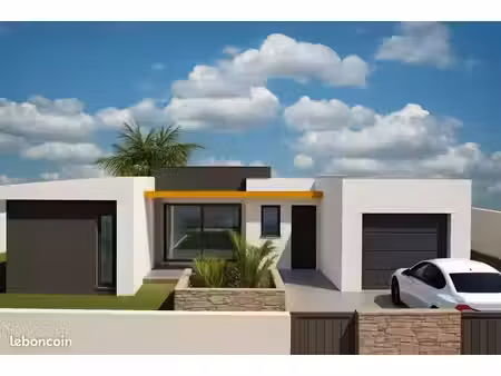 villa contemporaine 130m2 + terrain 794m2