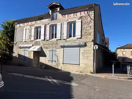 local commercial bar / restaurant 176 m² + cour et terrasses – septfonds (82)