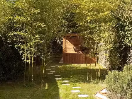 à 45 min de paris – charmante maison rénovée avec jardin sans vis-à-vis  spa couvert et po