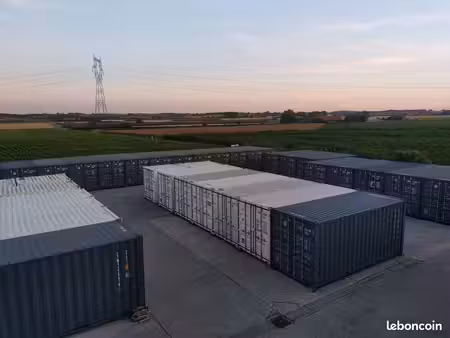 box  garde meubles garage container