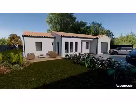maison 92 m² avec terrain à azay-sur-thouet