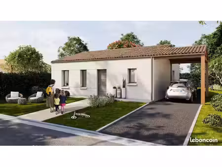maison 64 m² avec terrain à prahecq