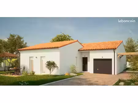 maison de 85.05 m² sur un terrain de 490 m² à saint-amand-sur-sevre en deux-sevres (79)