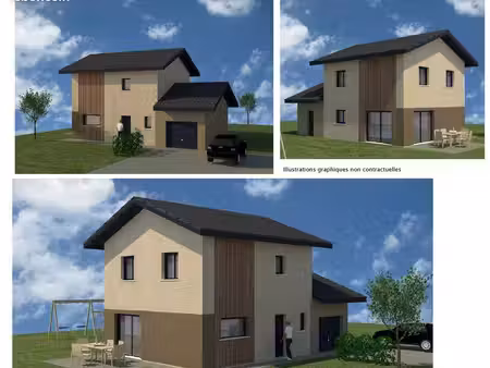 projet de construction d'une maison 95 m² avec terrain à thyez (74)