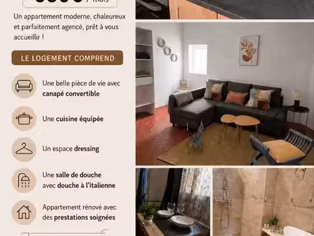 t1 a louer refait à neuf