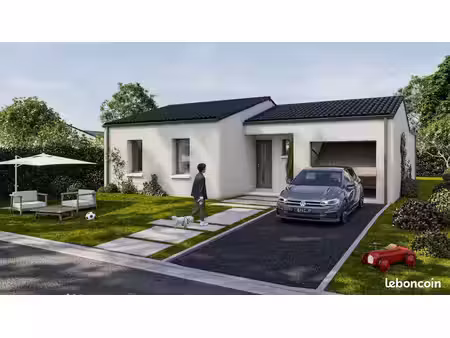maison 88.48 m² avec terrain à saint-aubin-le-cloud
