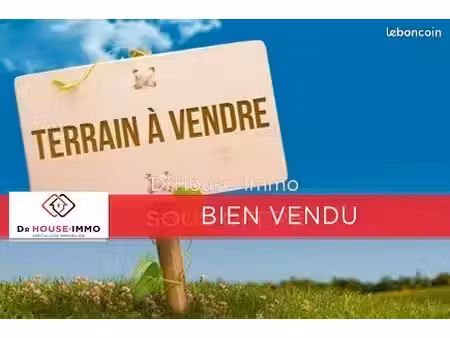 terrain 1000 m² olonne sur mer