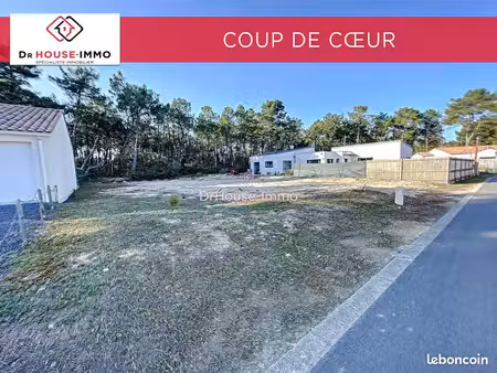 terrain 600 m² saint jean de monts
