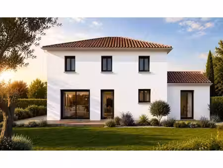 terrain avec maison neuf à vendre