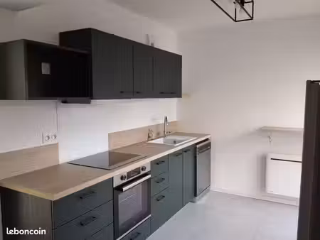 t2 meublé de 45 m² avec jardin privatif – rénovation neuve (2026) – pont-à-marcq centre