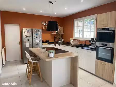 maison familiale rénovée – 120 m² – 3 chambres – jardin 1000 m²
