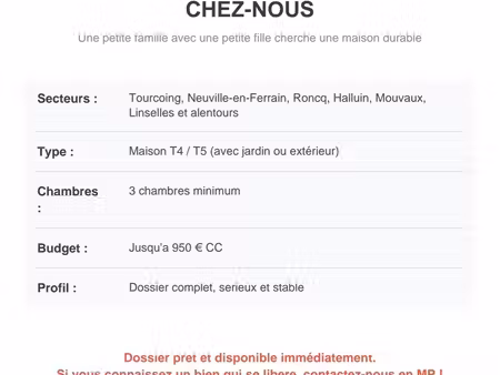 recherche location maison