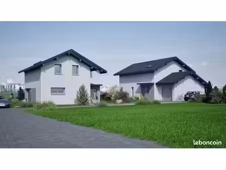 av260605 projet de construction de 2 maisons oxygène  avec permis de construire accepté  à