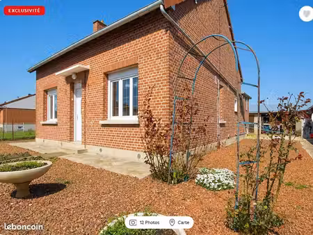 maison à vendre moyencourt ( somme)
