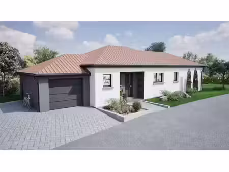 terrain avec maison neuf à vendre