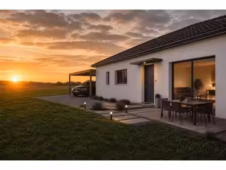 terrain avec maison neuf à vendre