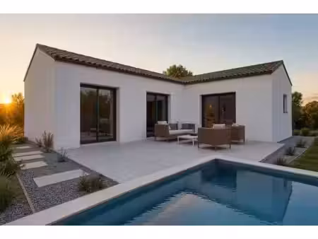 terrain avec maison neuf à vendre