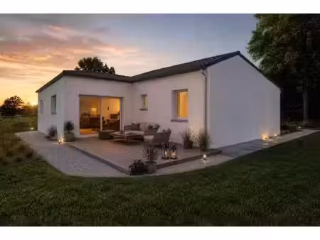 terrain avec maison neuf à vendre