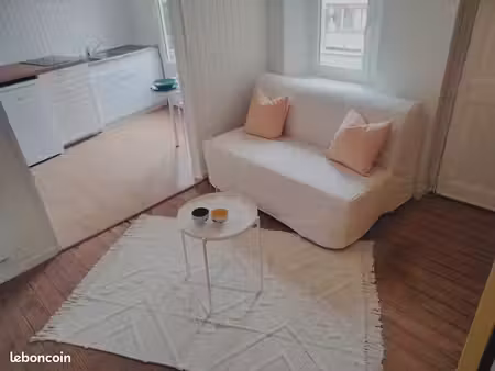 appartement a loué 1 chambre à mers les bains
