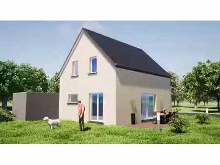 terrain avec maison neuf à vendre